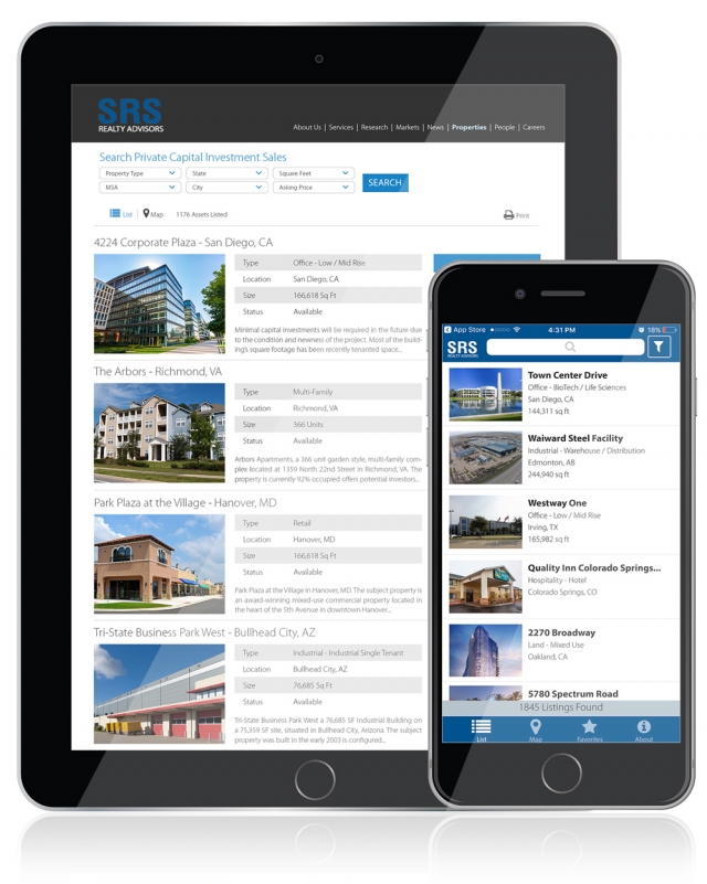 Display Your Commerical Property Listings on a Custom RCM Listing Engine