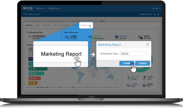 Easily Export a Marketing Report